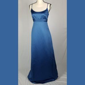 Alfred Angelo | Dress Style 6709 Indigo Blue Satin